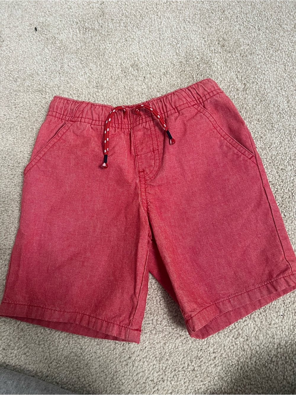 Cat & Jack Red Drawstring Kids Shorts